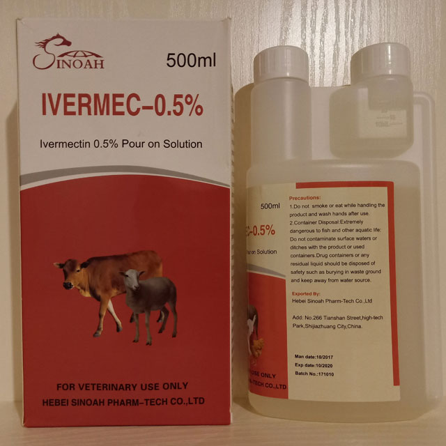 Ivermectin 0.5% pour on solution